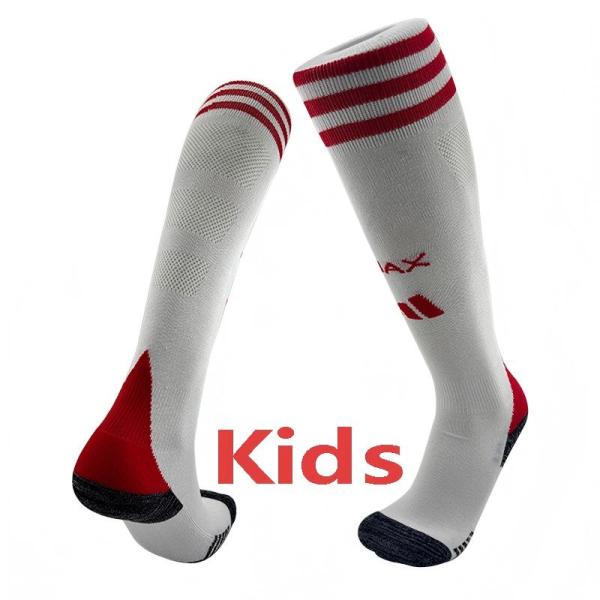 2025-26 Ajax Home White Kids Socks(儿童)