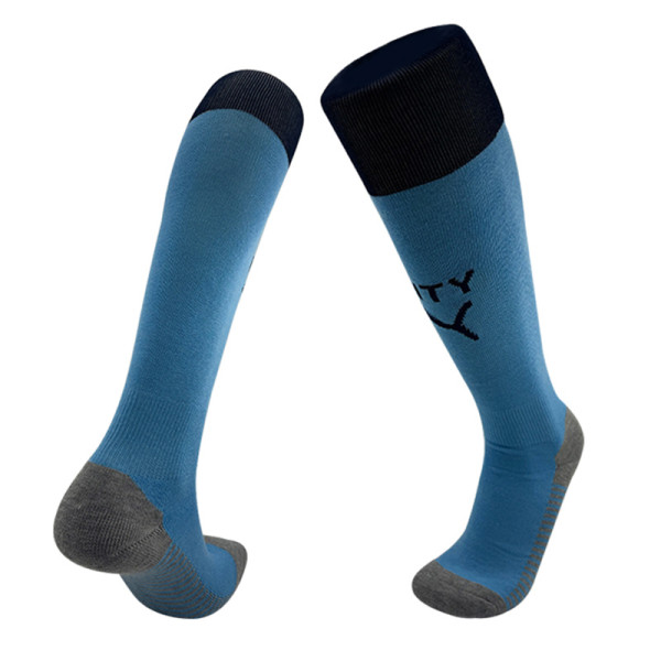 2025-26 Man City Home Azure Socks