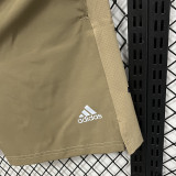 D980 AD Khaki Casual Short Pants