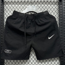 D3302 NK Black Casual Short Pants