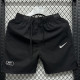 D3302 NK Black Casual Short Pants