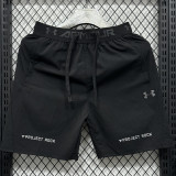D3301 UA Black Casual Short Pants