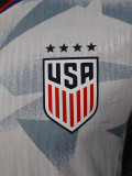 2025-26 USA Home Player Version Soccer Jersey 四星