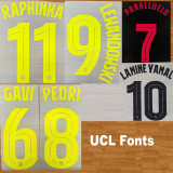 2025-26 BAR Away 1:1 Fans Soccer Jersey