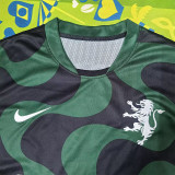 2025-26 Sporting Lisbon Black Green Fans Soccer Jersey