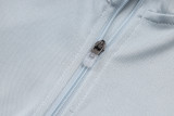 2025-26 Bayern Light gray Half Pull Tracksuit #B2548(半拉链)
