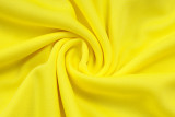 2025-26 RMA Yellow Tank top and shorts suit #D25110