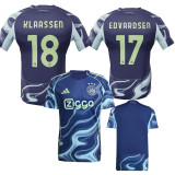 2025-26  Ajax Away 1:1 Fans Soccer Jersey