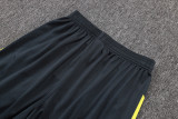 2025-26 RMA Dark gray Tank top and shorts suit #D2597