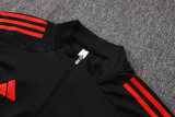 2025-26 Bayern Black Half Pull Tracksuit #B2553(半拉链)