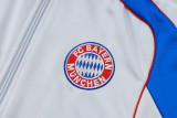 2025-26 Bayern Light gray Jacket Tracksuit #A2552