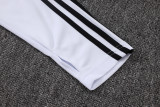 2025-26 JUV White Half Pull Tracksuit #B2552(半拉链)