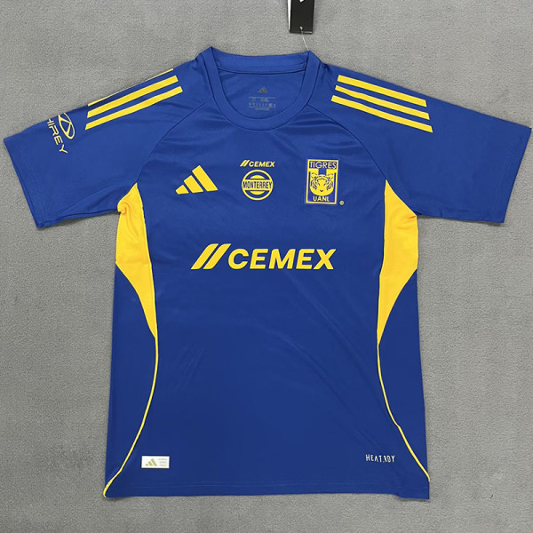 2025-26 Tigres UANL Blue Training shirts