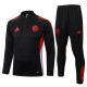 2025-26 Bayern Black Half Pull Tracksuit #B2553(半拉链)