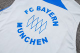 2025-26 Bayern Grey Tank top and shorts suit #D25114
