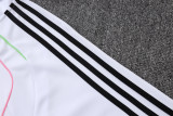 2025-26 JUV White Half Pull Tracksuit #B2552(半拉链)
