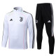 2025-26 JUV White Half Pull Tracksuit #B2552(半拉链)