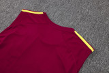 2025-26 ARS Jujube red Tank top and shorts suit #D25108