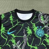 2025-26 INT Black Green Training shirts (蛇)