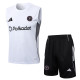 2025-26 Inter Miami White Tank top and shorts suit #D2583