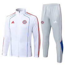 2025-26 Bayern White Jacket Tracksuit #A2551