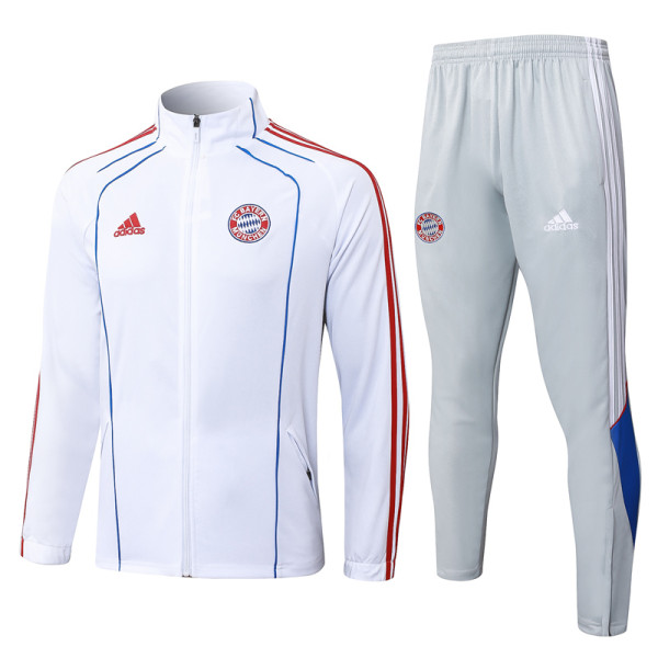 2025-26 Bayern White Jacket Tracksuit #A2551