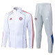 2025-26 Bayern White Jacket Tracksuit #A2551