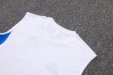 2025-26 Man Utd White Tank top and shorts suit #D25101