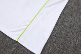 2025-26 RMA White Tank top and shorts suit #D2588