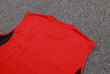 2025-26 LIV Red Tank top and shorts suit #D2595