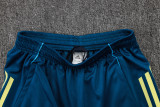 2025-26 JUV Blue Tank top and shorts suit #D2577