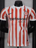 2025-26 INT White Red Special Edition Player Version Soccer Jersey