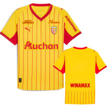 2025-26 RC Lens Home Fans Soccer Jersey (全广告)