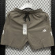 DF2061 AD Khaki Casual Short Pants