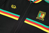 2025-26 Cameroon Black Jacket Tracksuit