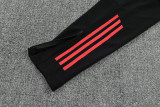 2025-26 Man Utd White Half Pull Tracksuit (半拉链)