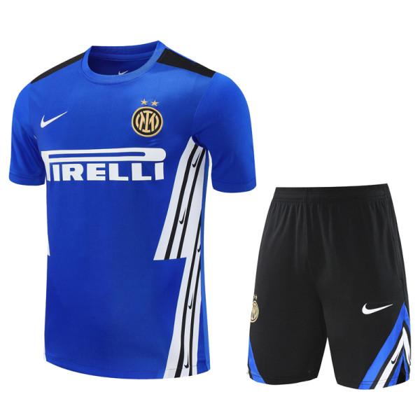 2025-26 INT Blue Training Short Suit