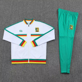 2025-26 Cameroon White Jacket Tracksuit