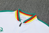 2025-26 Cameroon White Jacket Tracksuit