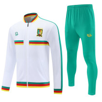 2025-26 Cameroon White Jacket Tracksuit