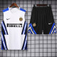 2025-26 INT White Tank top and shorts suit
