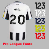 2025-26 Newcastle Home 1:1 Fans Soccer Jersey