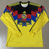 2025-26 Club America Home Long Sleeve Soccer Jersey (长袖)