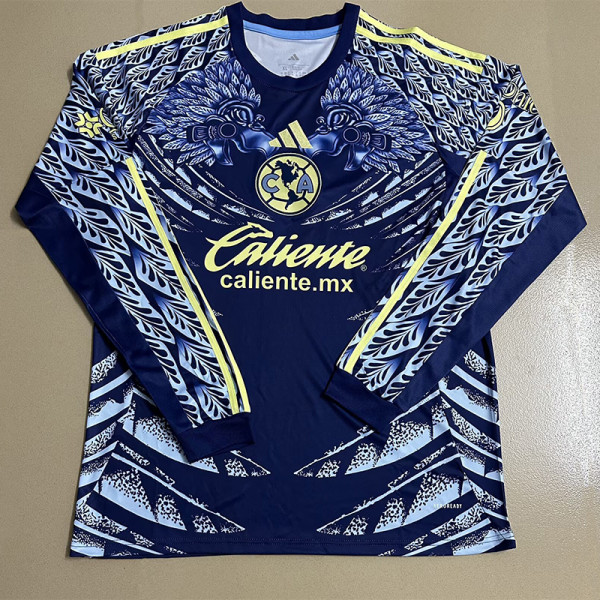 2025-26 Club America Away Long Sleeve Soccer Jersey (长袖)