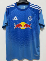 2025-26 Leeds United Blue Goalkeeper Fans Soccer Jersey