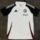 2025-26 Man Utd White Polo Short Sleeve