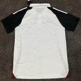 2025-26 Man Utd White Polo Short Sleeve