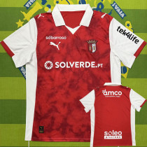 2025-26 Braga Home Fans Soccer Jersey