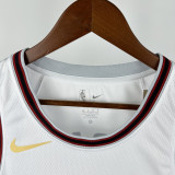 2024-25 ROCKETS DURANT #7 White City Edition Top Quality Hot Pressing NBA Jersey
