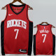 2022-23 ROCKETS DURANT #7 Red Top Quality Hot Pressing NBA Jersey